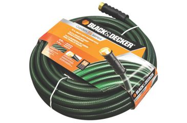 Image of Black &amp; Decker 5/8in x 100ft Heavy Duty Garden Hose, Green BD70207