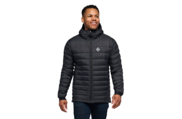 Image of Black Diamond Access Down Hoody - Mens, Black, Extra Large, AP7440940002XLG1