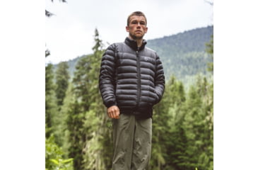 Image of Black Diamond Access Down Jacket - Mens, Carbon, Large, AP7440950003LRG1