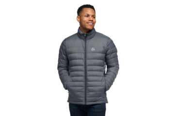 Image of Black Diamond Access Down Jacket - Mens, Carbon, Large, AP7440950003LRG1