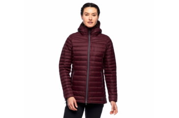 Image of Black Diamond Access Down Parka - Womens, Bordeaux, Small, AP7460826018SML1