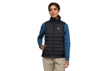 Image of Black Diamond Access Down Vest - Womens, Black, Medium, AP7440990002MED1