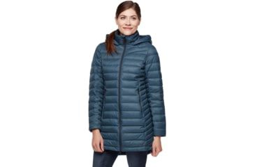 Image of Black Diamond Access Full Length Down Parka - Womens, Azurite, Medium, AP7461854022MED1