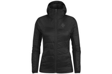 Image of Black Diamond Access LT Hybrid Hoody - Womens-Black-Large