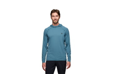 Image of Black Diamond Alpenglow Hoody - Mens, Creek Blue, Large, AP7520204064LRG1