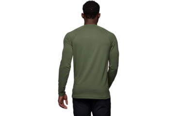 Image of Black Diamond Alpenglow Long Sleeve Crew - Mens, Tundra, Medium, AP7520923010MED1