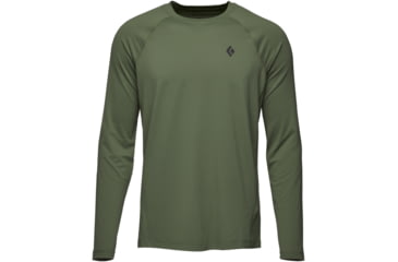 Image of Black Diamond Alpenglow Long Sleeve Crew - Mens, Tundra, Medium, AP7520923010MED1
