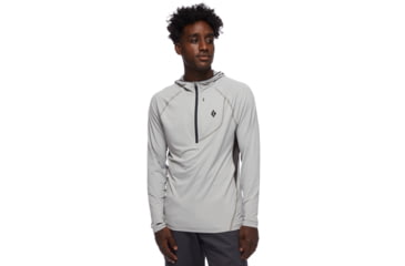 Image of Black Diamond Alpenglow Pro Hoody - Mens, Pewter, Extra Large, AP7520931016XLG1