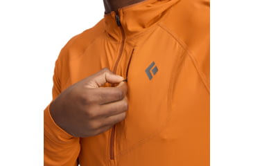 Image of Black Diamond Alpenglow Pro Hoody - Mens, Saffron, Large, AP7520938012LRG1