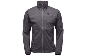 Image of Black Diamond Alpine Start Mens Climbing Jacket, Smoke, Large, APZ203022LRG1