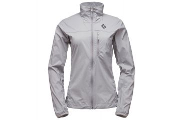 Image of Black Diamond Alpine Start Womens Climbing Jackets, Nickel, Extra Small, APM995105XSM1