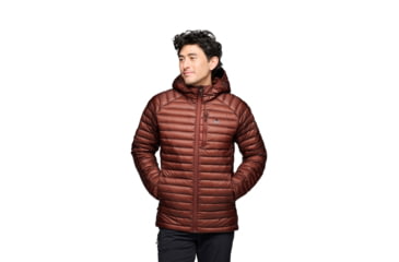Image of Black Diamond Approach Down Hoody - Mens, Iron Red, Large, AP7440926053LRG1