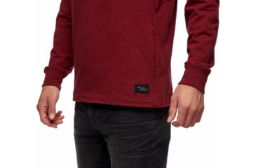 Image of Black Diamond Basis Crew - Mens, Dark Crimson Heather, Medium, AP7523206029MED1