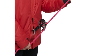 Image of Black Diamond Belay Parka - Womens, Coral Red, Extra Large, AP7440136050XLG1