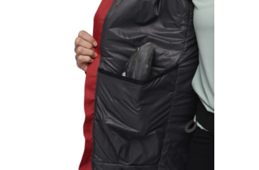 Image of Black Diamond Belay Parka - Womens, Coral Red, Extra Large, AP7440136050XLG1