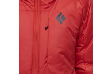 Image of Black Diamond Belay Parka - Womens, Coral Red, Extra Large, AP7440136050XLG1