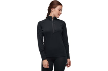 Image of Black Diamond Coefficient LT Quarter Zip Pullover - Womens