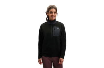 Image of Black Diamond Rift Half-Zip Fleece Jacket - Womens