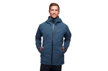 Image of Black Diamond Boundary Line Insulated Jck - Mens, Azurite, Large, AP7460604022LRG1