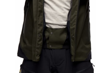 Image of Black Diamond Boundary Line Insulated Jck - Mens, Cypress/Black, Small, AP7460609158SML1