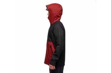 Image of Black Diamond Boundary Line Insulated Jck - Mens, Dark Crimson/Black, Large, AP7460609162LRG1