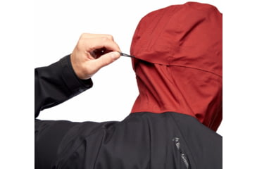 Image of Black Diamond Boundary Line Insulated Jck - Mens, Dark Crimson/Black, Large, AP7460609162LRG1