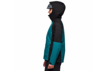 Image of Black Diamond Boundary Line Insulated Jck - Womens, Sea Pine/Black, Large, AP7460619179LRG1