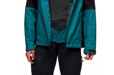 Image of Black Diamond Boundary Line Insulated Jck - Womens, Sea Pine/Black, Large, AP7460619179LRG1