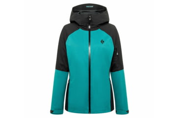 Image of Black Diamond Boundary Line Insulated Jck - Womens, Sea Pine/Black, Large, AP7460619179LRG1