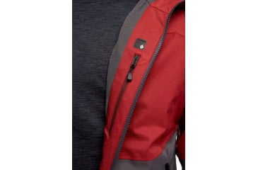 Image of Black Diamond Boundary Line Mapp Insul Jck - Mens, Dark Crimson/Carbon, Medium, AP7461809163MED1