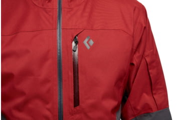 Image of Black Diamond Boundary Line Mapp Insul Jck - Mens, Dark Crimson/Carbon, Medium, AP7461809163MED1