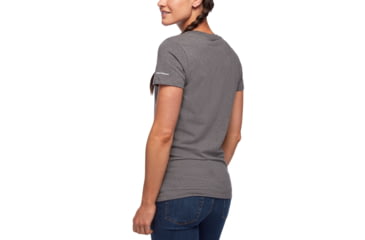 Image of Black Diamond Cam Tee - Womens, Charcoal Heather, Medium, AP7300420036MED1