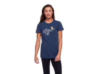 Image of Black Diamond Cam Tee - Womens, Ink Blue, Small, AP7300424014SML1