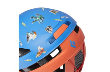 Image of Black Diamond Capitan Helmet - Kids, Ultra Blue/Persimmon, One Size, BD6202279372ALL1