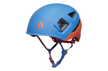Image of Black Diamond Capitan Helmet - Kids, Ultra Blue/Persimmon, One Size, BD6202279372ALL1
