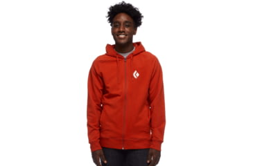 Image of Black Diamond Chalked Up FZ Hoody - Mens, Red Rock, Large, AP7301086019LRG1