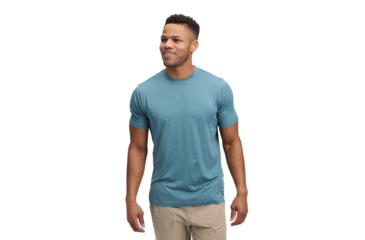 Image of Black Diamond Circuit Short Sleeve Tee - Mens, Creek Blue, Large, AP7520164064LRG1