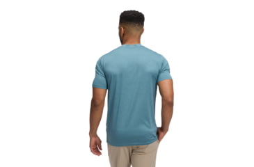 Image of Black Diamond Circuit Short Sleeve Tee - Mens, Creek Blue, Large, AP7520164064LRG1