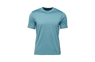 Image of Black Diamond Circuit Short Sleeve Tee - Mens, Creek Blue, Large, AP7520164064LRG1