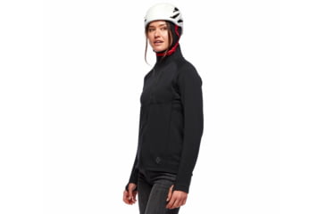 Image of Black Diamond Coefficient Fleece Hoody - Womens, Black, Medium, AP7440210002MED1