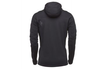 Image of Black Diamond CoEfficient Mens Hoody, Black, Extra Large, APIHI5015XLG1