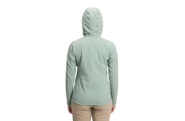 Image of Black Diamond Coefficient Storm Full Zip Hoody - Womens, Agave, Medium, AP7440693061MED1
