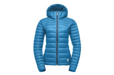 Image of Black Diamond Cold Forge Down Hoody - Womens, Aegean, Extra Large, APA034423XLG1