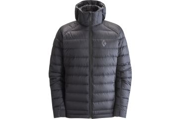 Image of Black Diamond Cold Forge Hoody - Men's, Black, Large, 417972