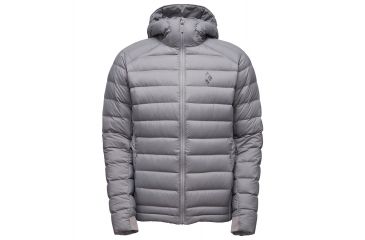 Image of Black Diamond Cold Forge Mens Hoody, Ash, Extra Large, APC4L5030XLG1