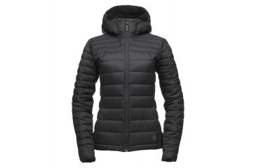 Image of Black Diamond Cold Forge Womens Hoody, Black, Extra Large, APA034015XLG1