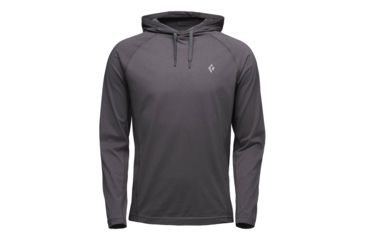 Image of Black Diamond Crag Hoodie - Men, Carbon, Large, AP7520000003LRG1