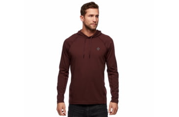 Image of Black Diamond Crag Hoody - Mens, Port, Medium, AP7520006031MED1