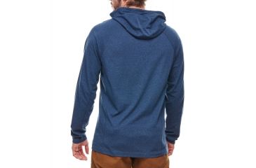 Image of Black Diamond Crag Mens Hoodies, Blue Steel, Small, APCR54433SML1