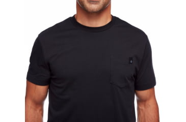 Image of Black Diamond Crag Tee - Mens, Black, Small, AP7520010002SML1